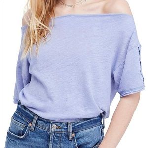 NWT FREE PEOPLE SHE’S SO COOL TEE SMALL
